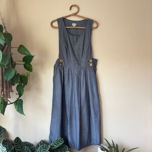 Field Day Blue Midi Dress